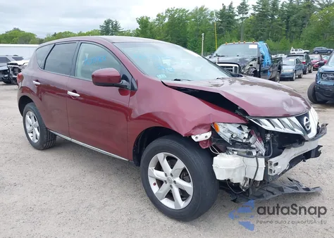 2010 Nissan Murano S z USA, uszkodzony, nr VIN JN8AZ1MW8AW140427